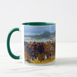 Thanksgiving Turkey Shoot John Ehninger 1879 Mugg