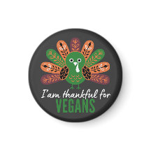 thanksgiving Turkey Thankful for Vegans