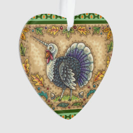 THANKSGIVING TURKEY UNICORN, WHIMSICAL FANTASY