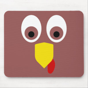 Thanksgiving Turkiet Ansikte Musmatta
