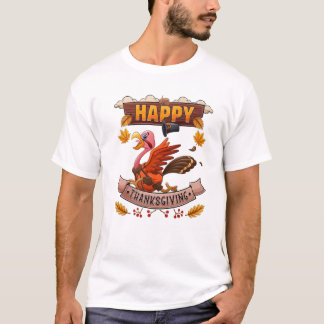 Thanksgiving Turkiet Basketball T Shirt