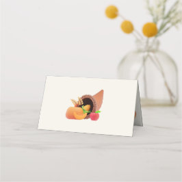 Thanksgiving Turkiet Bird Placeringskort