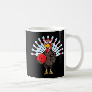 Thanksgiving Turkiet Bowling Pin Matching Team Gif Kaffemugg