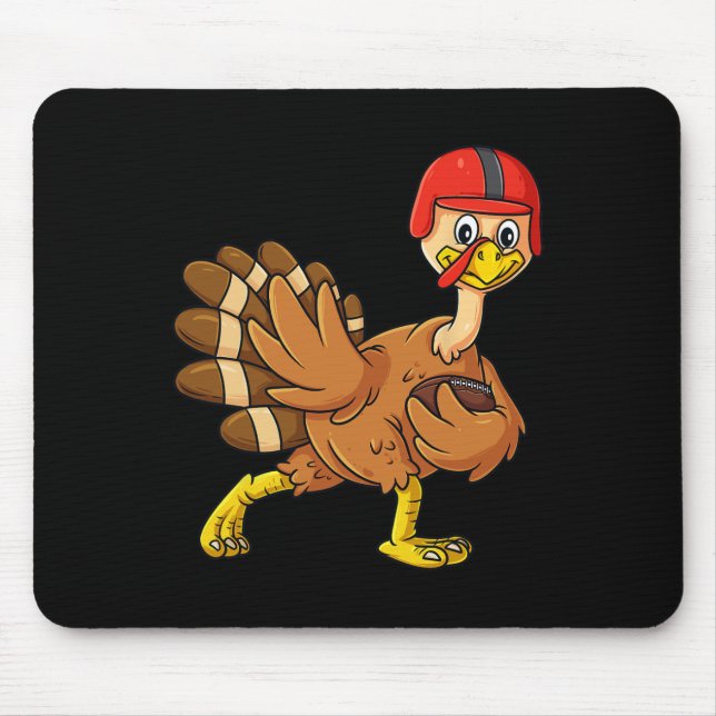 Thanksgiving Turkiet Football Player Trophy Award  Musmatta (Framsidan)