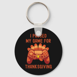 Thanksgiving Turkiet Gaming Controller Boys Kids M Nyckelring