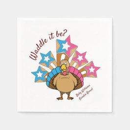 Thanksgiving Turkiet Gender Revisa Pappersservett