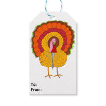Thanksgiving Turkiet Gift-Märkre