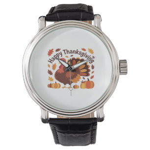 Thanksgiving Turkiet - Klassiska Overs från hösten Armbandsur