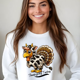 Thanksgiving Turkiet-Kow Säsong T Shirt