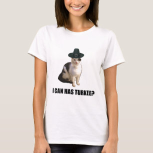 Thanksgiving Turkiet Lolcat Tee