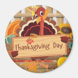 Thanksgiving Turkiet Magnet