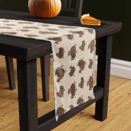 Thanksgiving Turkiet Mönster Bord Springerna