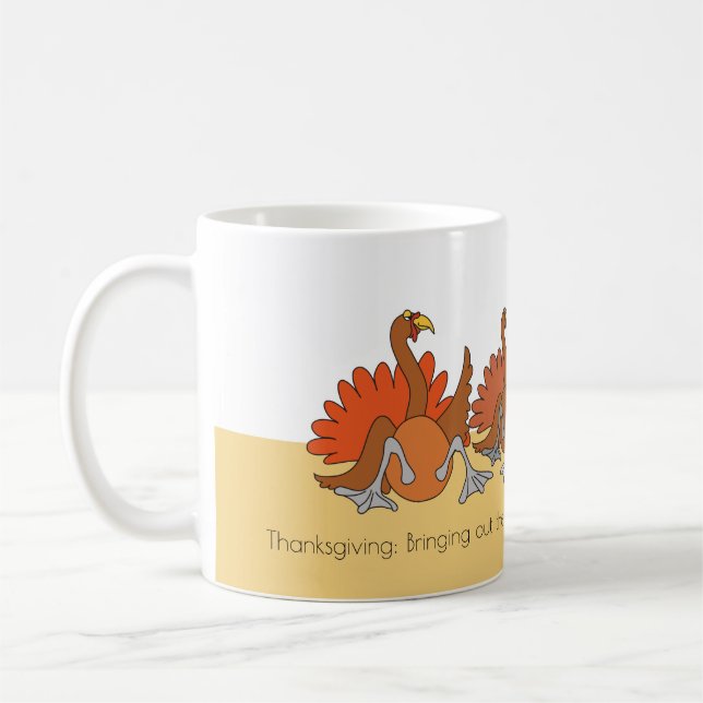Thanksgiving Turkiet Mugg (Vänster)