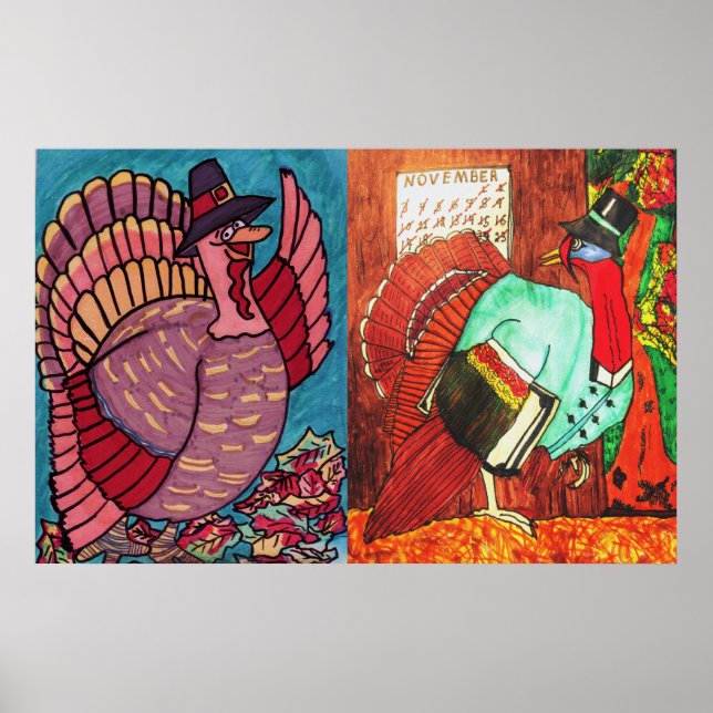 THANKSGIVING TURKIET POSTER (Framsidan)