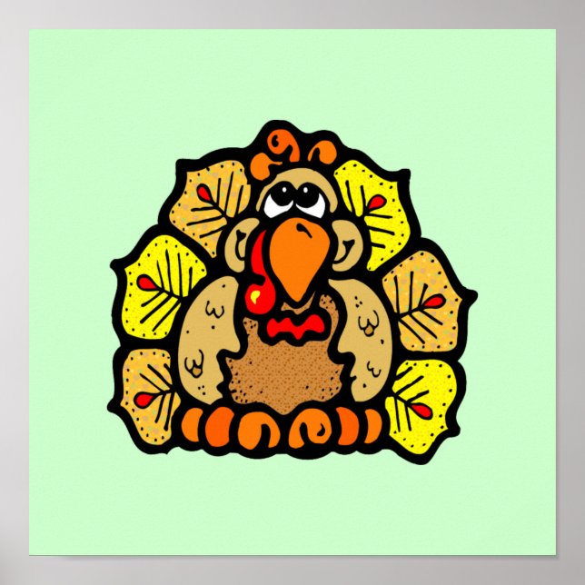 Thanksgiving Turkiet Poster (Framsidan)