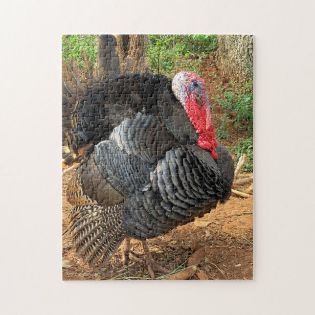 Thanksgiving Turkiet Puzzle Pussel (Vertikal)