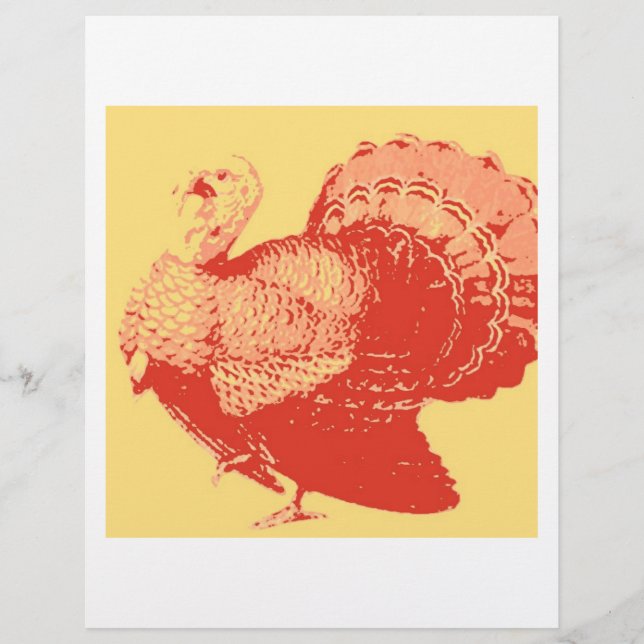 Thanksgiving Turkiet Reklamblad (Framsidan)