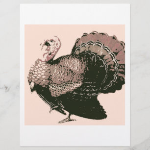 Thanksgiving Turkiet Reklamblad