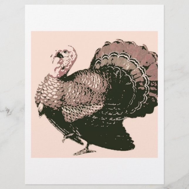 Thanksgiving Turkiet Reklamblad (Framsidan)