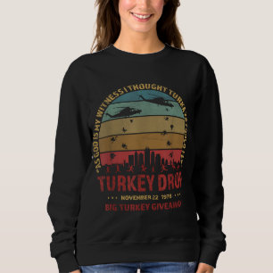 Thanksgiving Turkiet sjunker som Gud är mitt vittn T Shirt