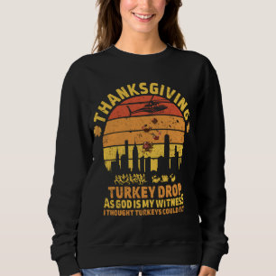 Thanksgiving Turkiet sjunker som Gud är mitt vittn T Shirt
