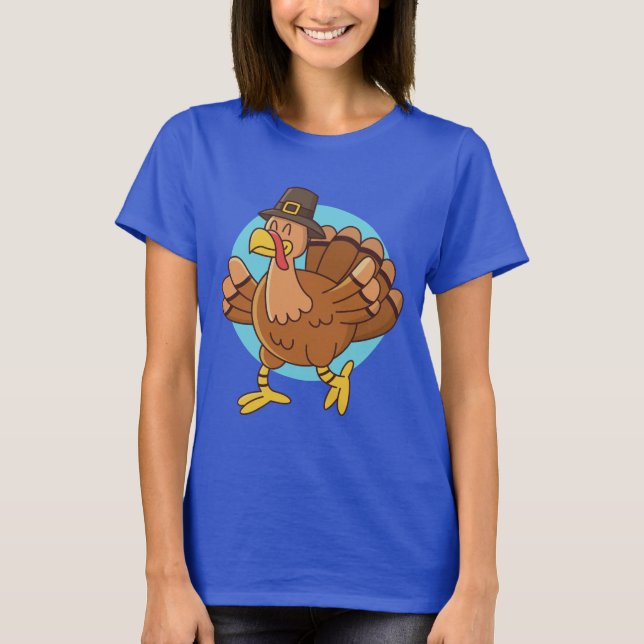 Thanksgiving Turkiet-skjortor och jacka T Shirt (Framsida)