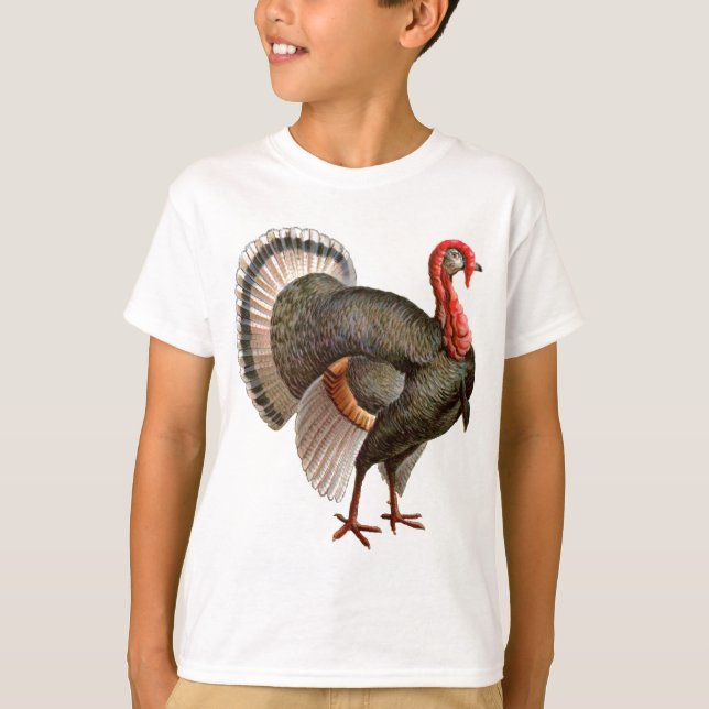 THANKSGIVING TURKIET T-SHIRT (Framsida)