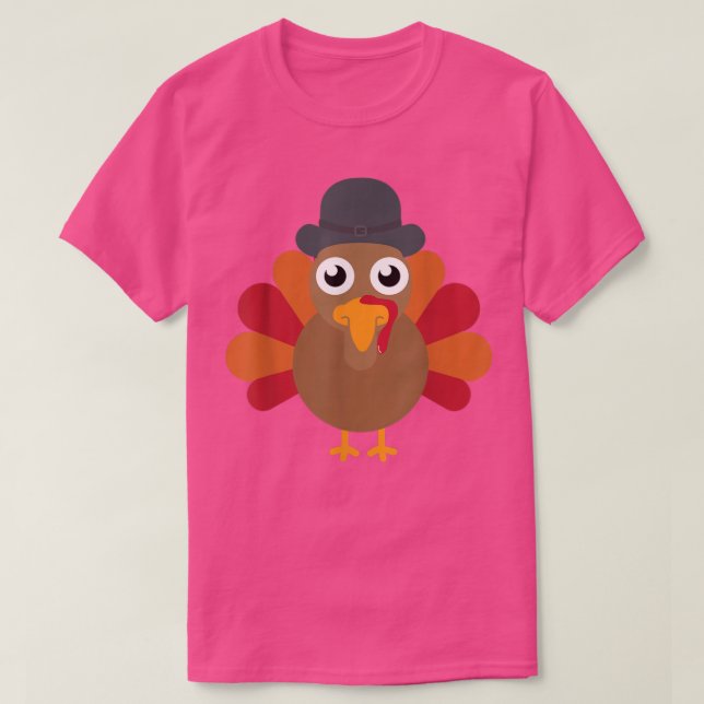 Thanksgiving Turkiet T-Shirt (Design framsida)
