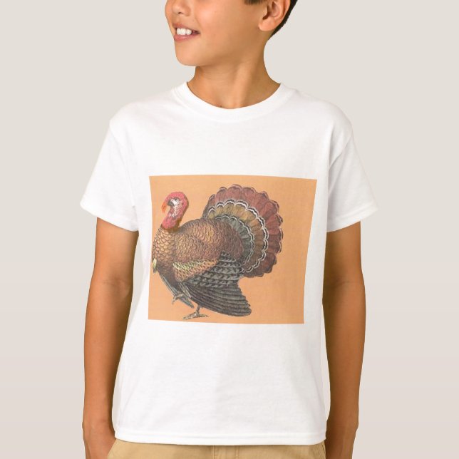 Thanksgiving Turkiet T-shirt (Framsida)