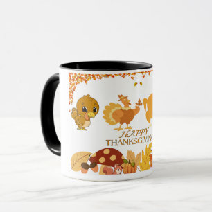 Thanksgiving Turkiet till Middag mugg