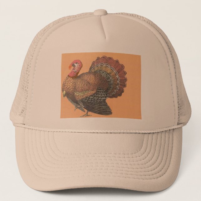 Thanksgiving Turkiet Truckerkeps (Framsida)