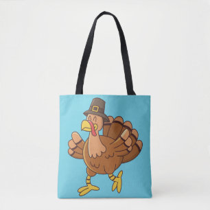 Thanksgiving Turkiet-väskor Tygkasse