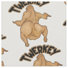 Thanksgiving Twerkey Fabric Tyg