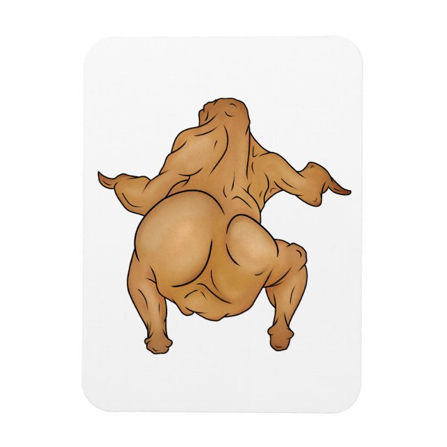 Thanksgiving Twerkey Magnet (Vertikal)