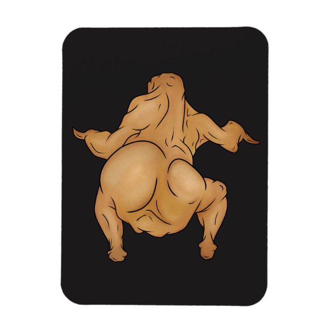 Thanksgiving Twerkey Magnet (Vertikal)