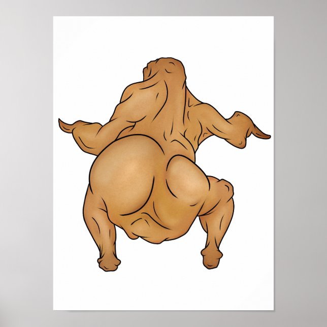 Thanksgiving Twerkey Poster (Framsidan)