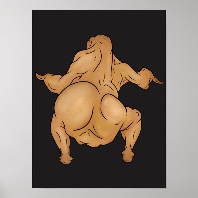 Thanksgiving Twerkey Poster (Framsidan)