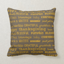 Thanksgiving Typografi