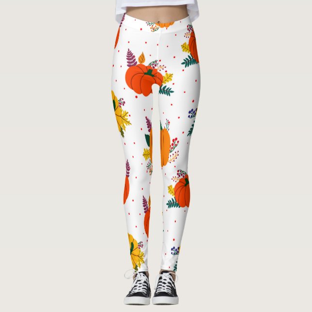 Thanksgiving | Varje timmes respit Leggings (Framsida)