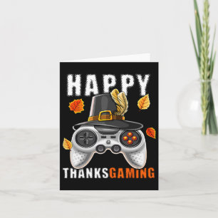 Thanksgiving Videospelskontroll Pilgrim Costume Kort