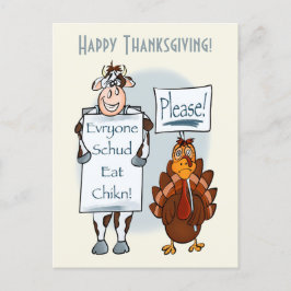Thanksgiving vykort