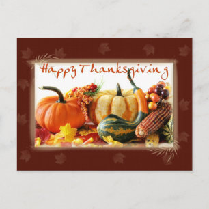 Thanksgiving vykort