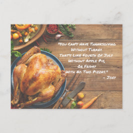 Thanksgiving vykort