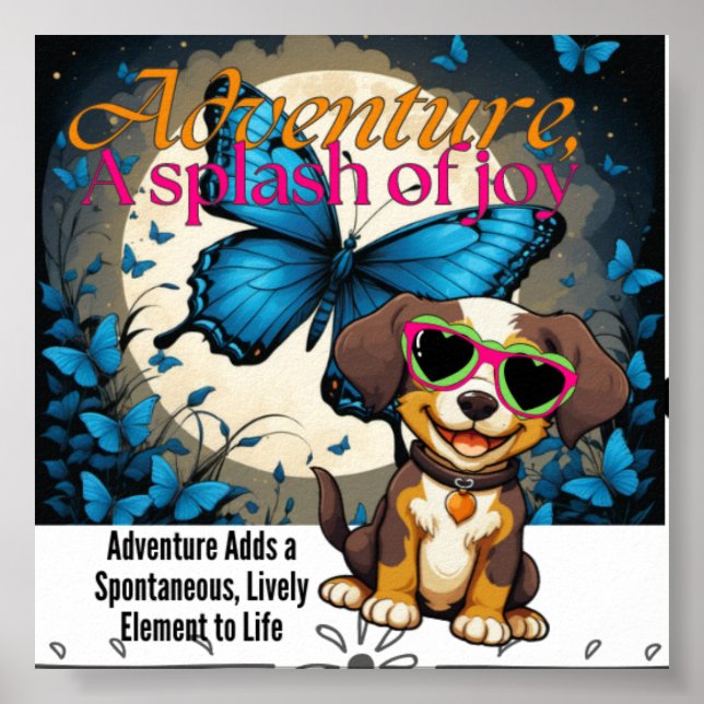 Thanksgiving Wall Art Deco Poster (Framsidan)