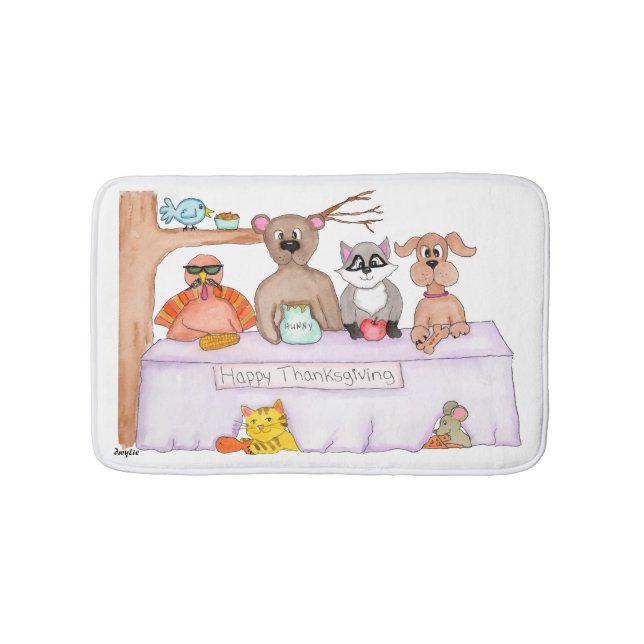 Thanksgiving - Where is the Turkey? Badrumsmatta (Framsidan)