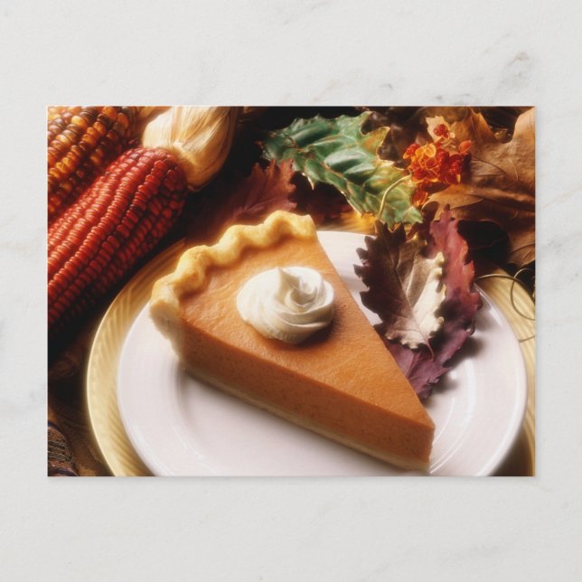 Thanksgivingdag Helg Vykort (Framsida)