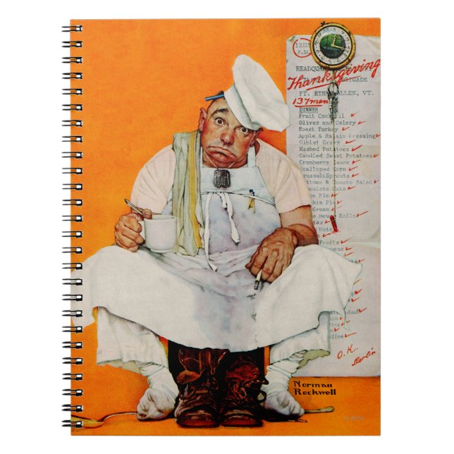 Thanksgivingdagdeppighet Anteckningsbok (Framsidan)