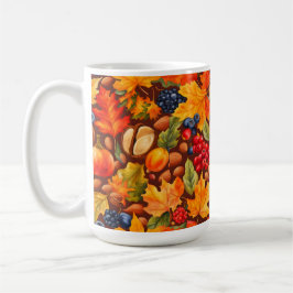 Thanksgivingen Autumn Forest Harvest Kaffemugg