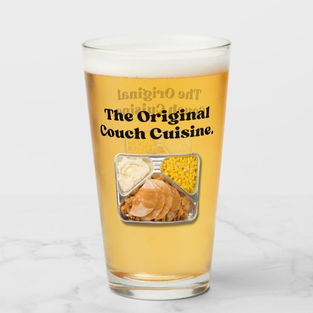 Thanksgivingen  av det ursprungliga Cuisineet för  Glaskopp (Framsida fylld)