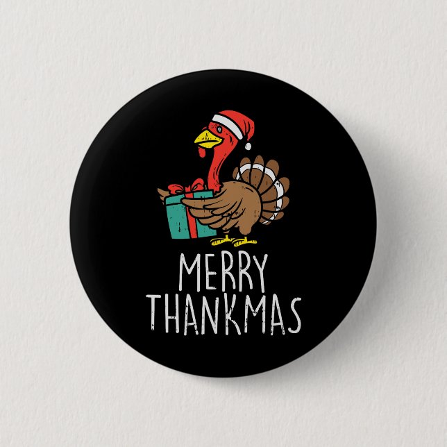 Thanksgivingen Chris, Merry Thankmas Santa TurkiDa Knapp (Framsida)